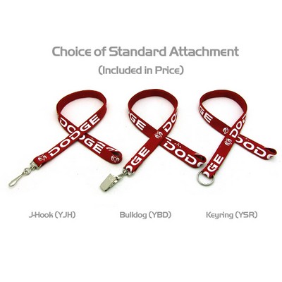Ocean Imported 5/8" Silkscreened Tubular Lanyard