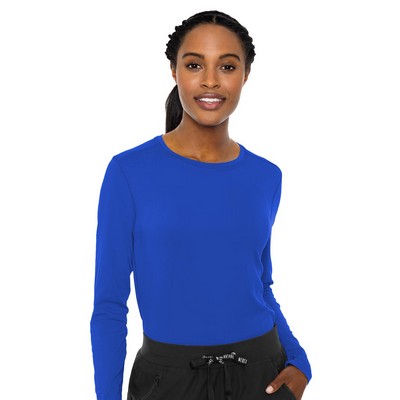 Med Couture - Activate - Women's Pocketless Performance Knit Underscrub Tee
