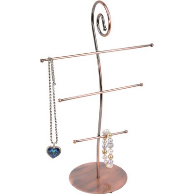 Copper/Metal 3-Tier Necklace Display