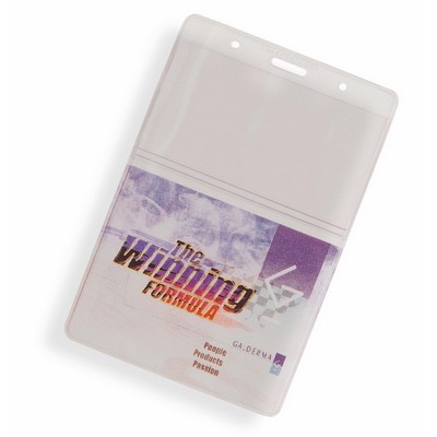 Credential Holder w/2 Card Pockets