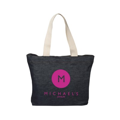 Denim Tote Bag