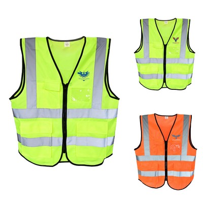 Hi-Vis Reflective Vest - ANSI Class 2