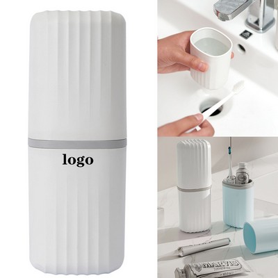 Large Travel Toothbrush Cup Case