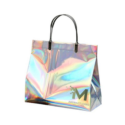 PVC Holographic Shopping Tote