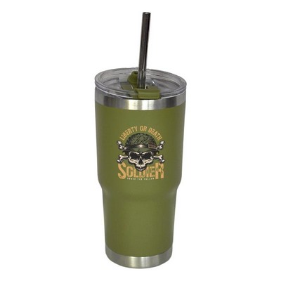 Arcticware™ 20 oz Army Green BPA-Free Vacuum Insulated Stainless Steel Tumbler