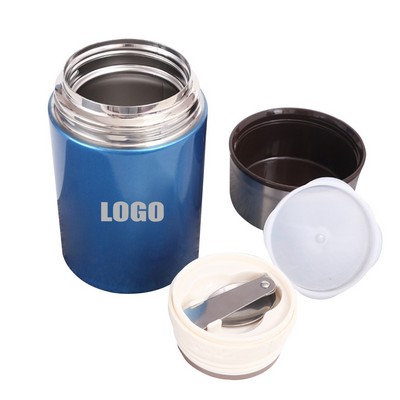 1000ml Stainless Steel Food Cup with Double Wall Insulation