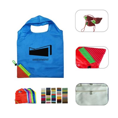 Foldable Polyester Grocery Tote Bag