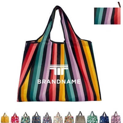 Foldable Grocery ShoppingTote Bag with Handle