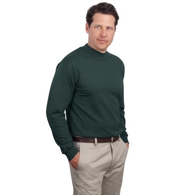 Port & Company Essential Mock Turtleneck.
