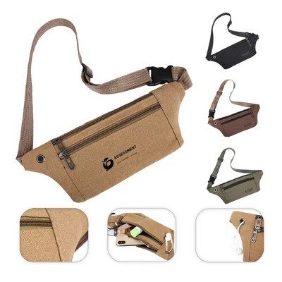 Canvas Sports Fanny Pack