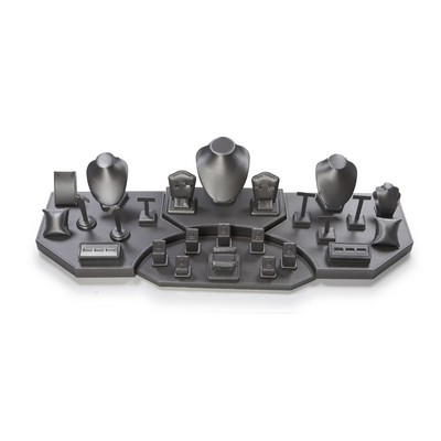 4' Leatherette Showcase Display Set