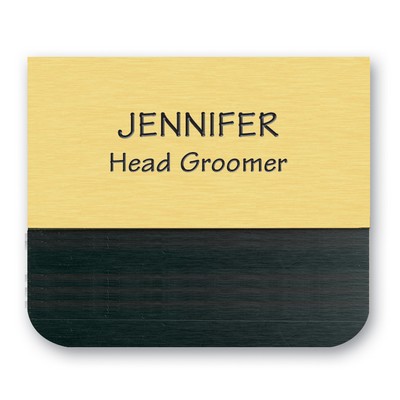 Deluxe Engraved Name Badge (11-15 Square Inches)