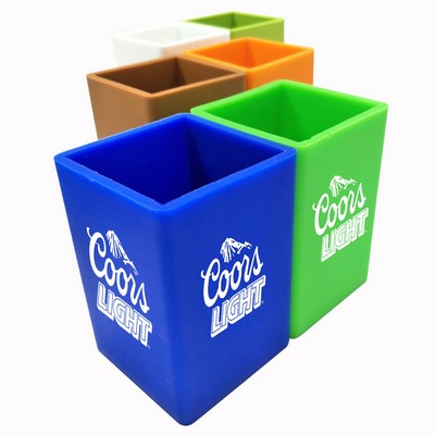 Square Soft Silicone Pen Holder (Shorter Production Time)