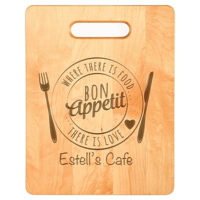11.5" x 8.75" Maple Cutting Board