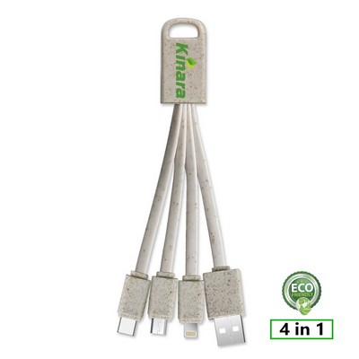 Swain Eco-Friendly 4-in-1 Charging Cable