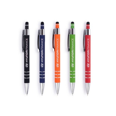 Karina Stylus Satin Soft Touch Click Metal Pen