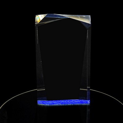 6" Faceted Rectangle