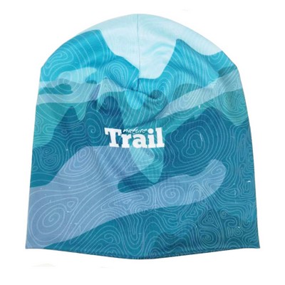Full Bleed Printed Beanie Hat/Sweat Cap