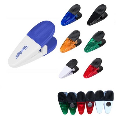 Power Clip Magnetic Memo Clip Holder w/Strong Grip