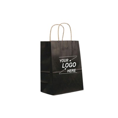 Large Brown Kraft Paper Shopping Bag