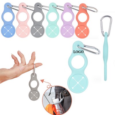 Silicone Water Bottle Clip With Buckle
