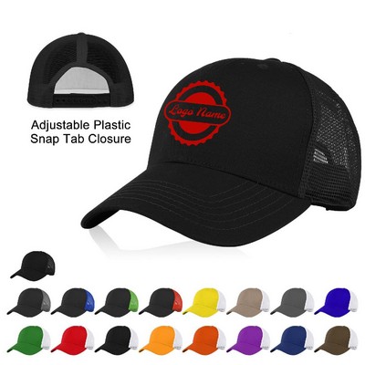 Low Profile Trucker Cap (6 Panel)