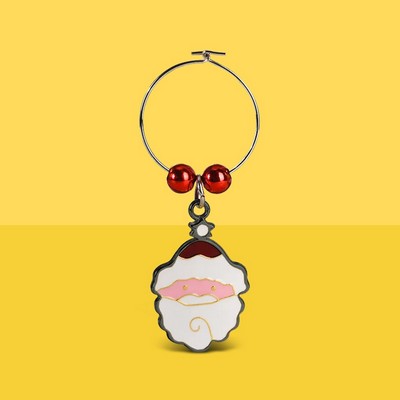 Soft Enamel Wine Charm 1"