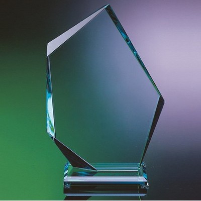 8 1/2" Peak Jade Crystal Award