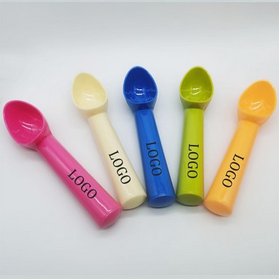 7" Custom Plastic Nonstick Anti-Freeze Ice Cream Fruit Dessert Scoop MOQ100PCS