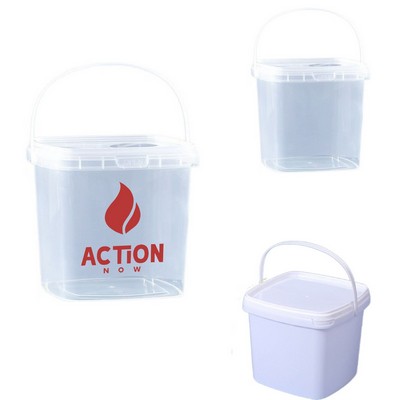 5L Square Plastic Bucket