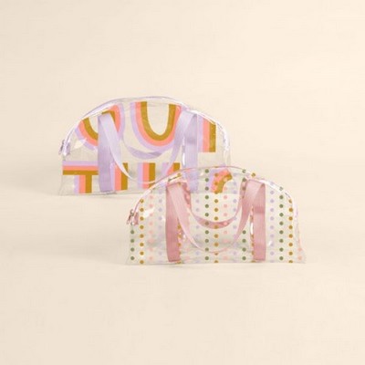 Mini Somewhere Tote - Clear Vinyl
