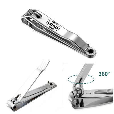 Nail Clippers with Magnifying Lens