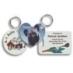 Gloss Unisub FRP Sublimatable 2-Sided Luggage Tag