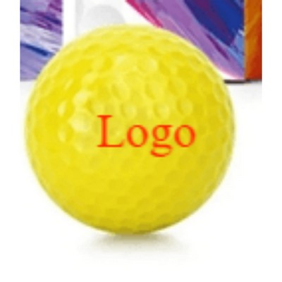 12 Pack Colored Golf Balls