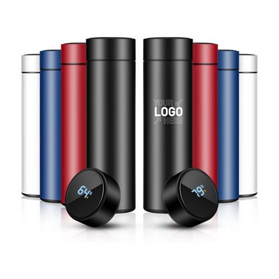 Smart Water Bottles With Digital Temperature Display