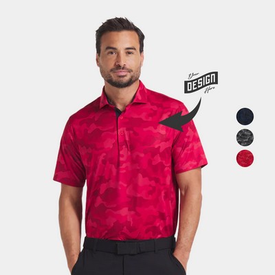 PUMA® Volition Camo UPF 40+ Men's Game Golf Polo Shirt