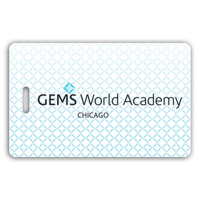 Full Color Write On Tag (Rectangle 2.125"x3.375")