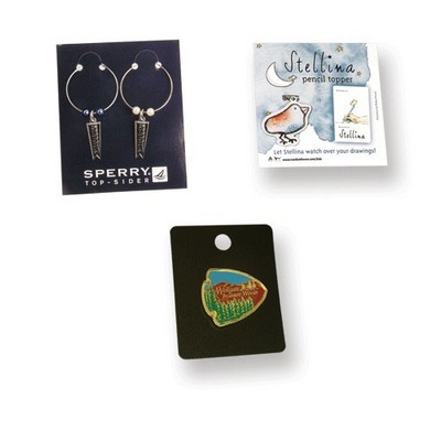Plastic Card w/Hanger