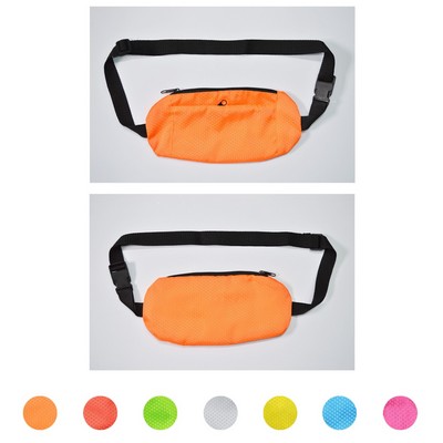 Screen Print Double Front Pocket Waist Bag 2
