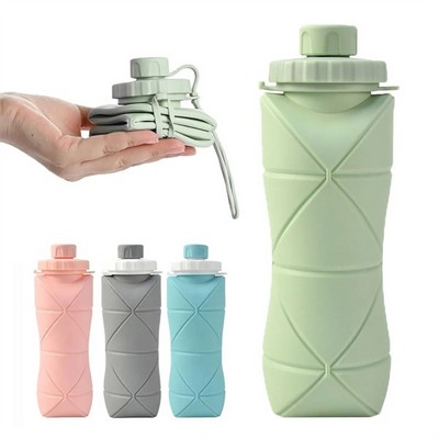 Collapsible Leakproof Water Bottles, 20oz