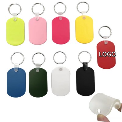 Pvc Soft Plastic Keychain