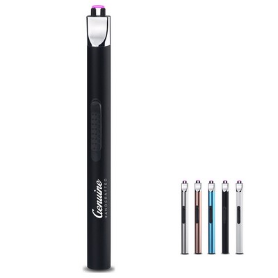 Rechargeable Flameless Candle Lighter with Safety Switch and LED Indicator