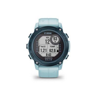 Garmin® Descent G1 45.5Mm Ocean Edition Solar Diving Smartwatch Azure