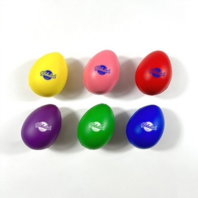 PU Stress Reliever Egg Easter Egg Egg-shaped Stress Ball