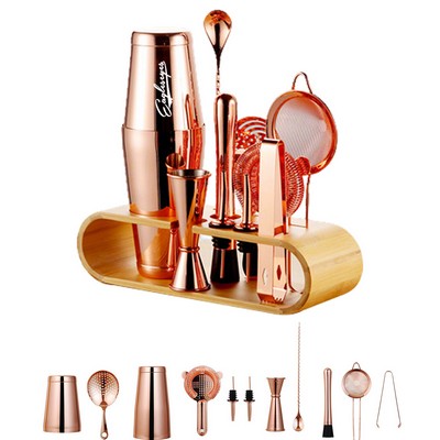 11 Pieces Bartender Kit