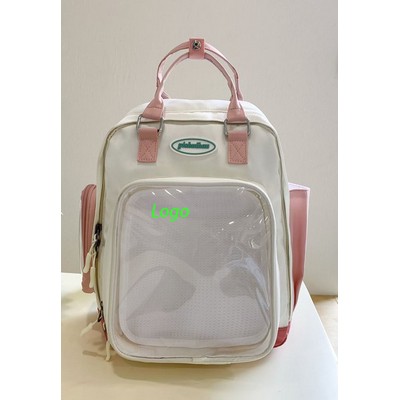 9.5 X 4.3 X 12.2 Inch Women School Backpack