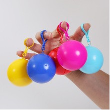 Disposable Portable Raincoats Hooked Poncho Ball