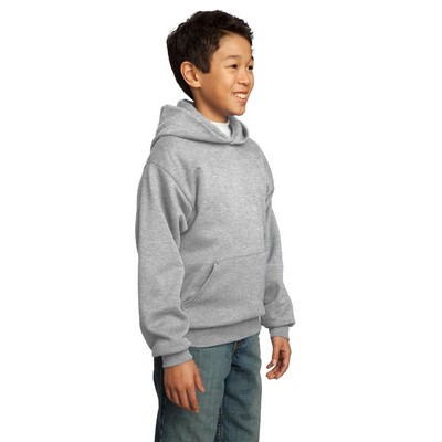 Port & Company - Youth Core Fleece Pullover Hooded Sweatshirt.
