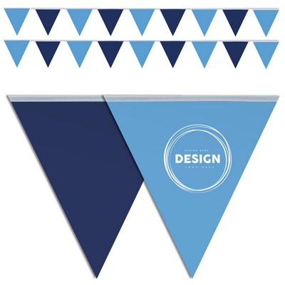 Custom PVC Triangle Pennant Banner String flags