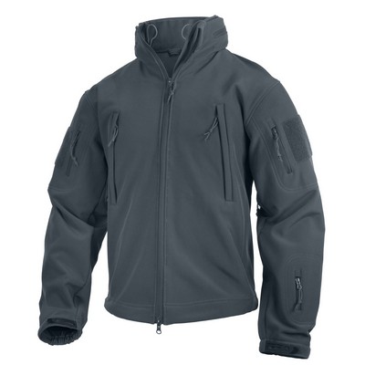 Gun Metal Gray Spec Ops Tactical Soft Shell Jacket (2XL)